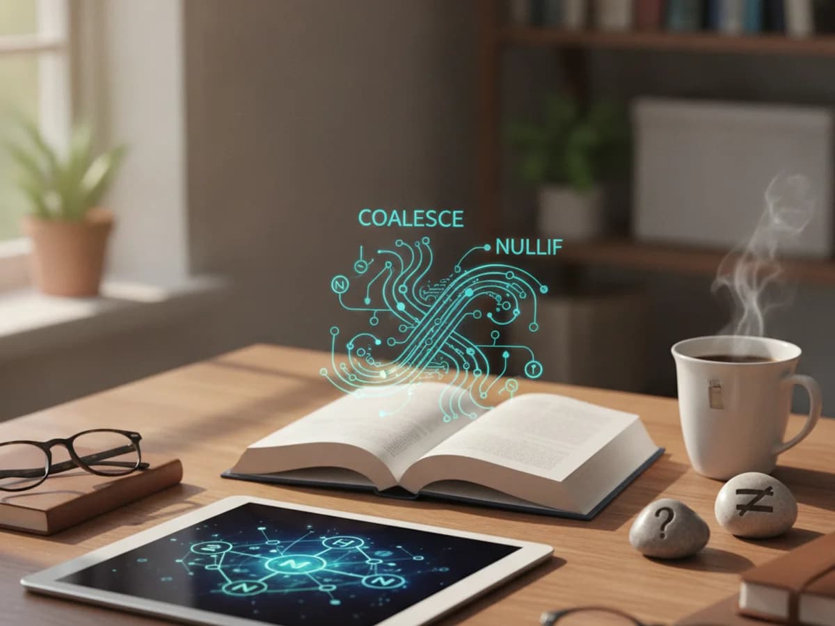 COALESCE et NULLIF en SQL : guide pratique complet