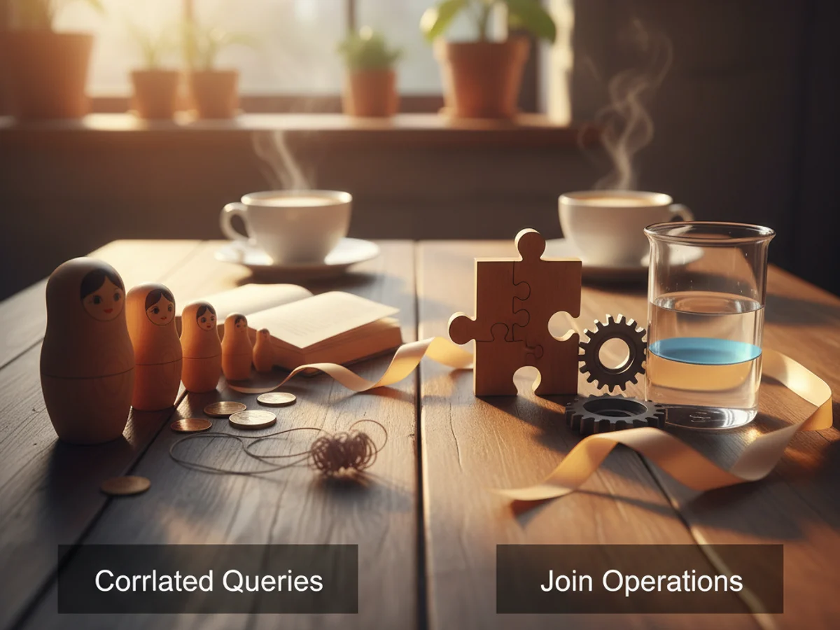 Requêtes imbriquées SQL : corrélées vs jointures expliquées